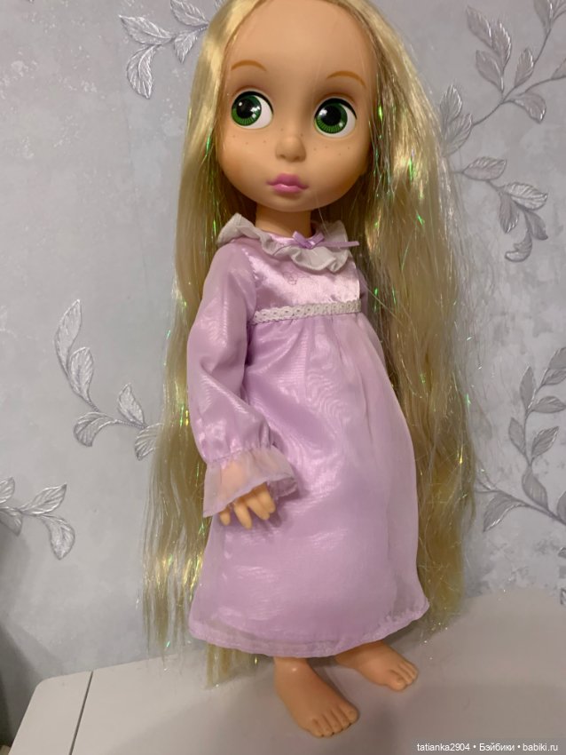 Рапунцель с люрексом в волосах