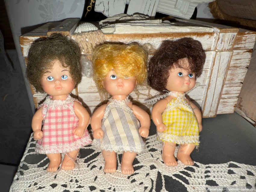 Пупсики Барби — Винтажные куклы и игрушки детства (фото 2)
