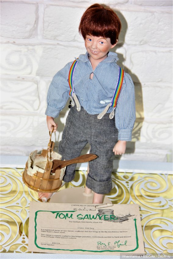 Том Сойер, фарфор — Фарфоровые куклы (фото 7)