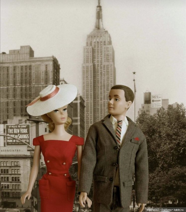 Лот винтажных аутфитов 60 годов для Кена, Барби и Скиппер (фото 7)