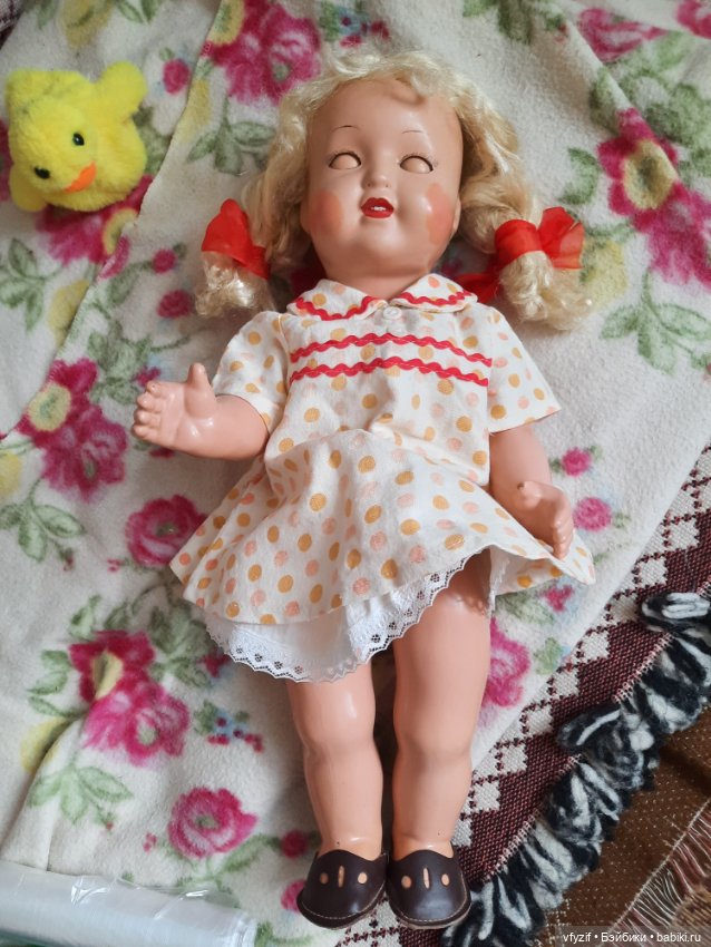 Кукла СССР прессопилки артель Анюта (фото 2)
