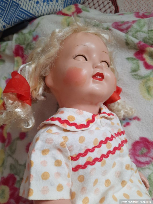 Кукла СССР прессопилки артель Анюта (фото 4)