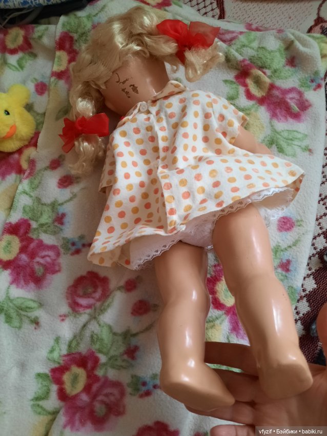 Кукла СССР прессопилки артель Анюта (фото 3)