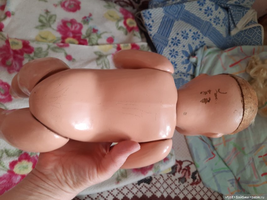 Кукла СССР прессопилки артель Анюта (фото 8)