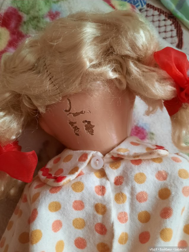 Кукла СССР прессопилки артель Анюта (фото 5)