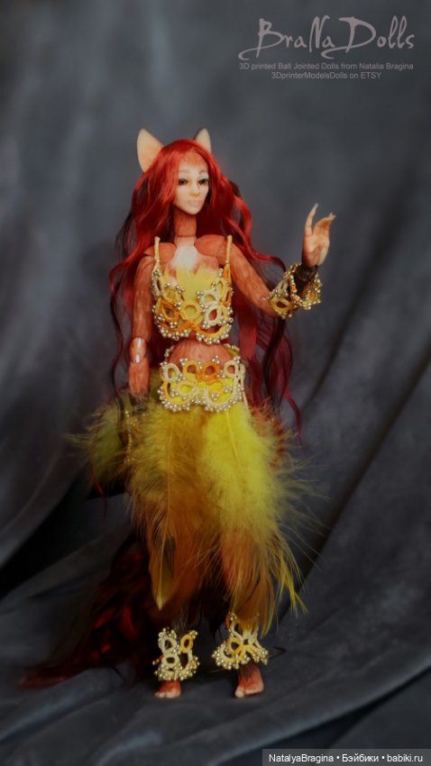 Рыжая лиса Оборотень Кацуми (фото 5)