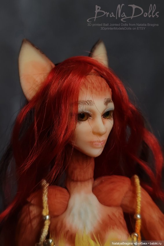 Рыжая лиса Оборотень Кацуми (фото 4)