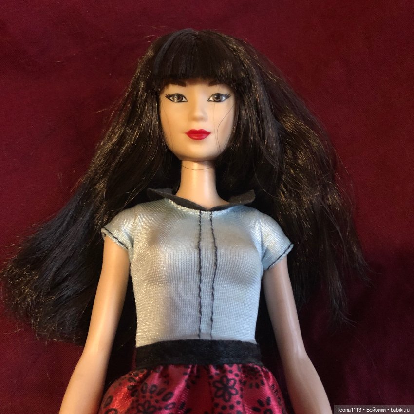 Mattel Кукла Barbie Fashionistas 19 Ruby Red Floral (фото 2)