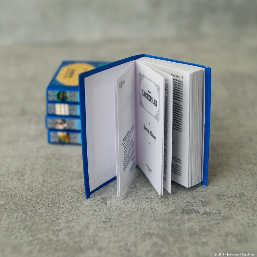 Книги "Классика" №15 в масштабе 1:6 (фото 4)