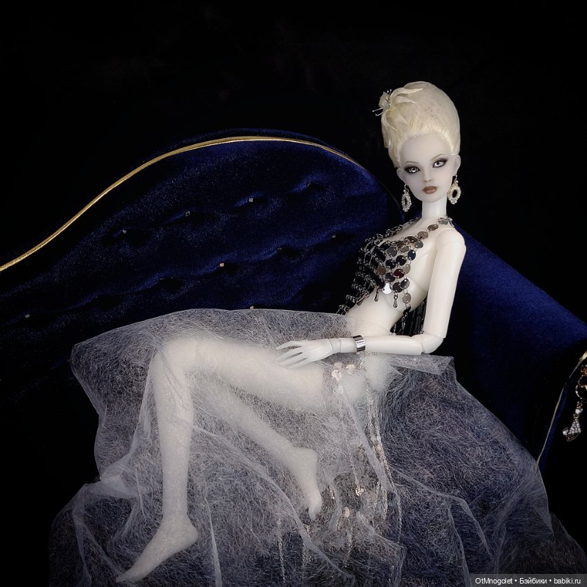 Белая вдова Ot Mnogolet — Авторские куклы BJD (фото 3)