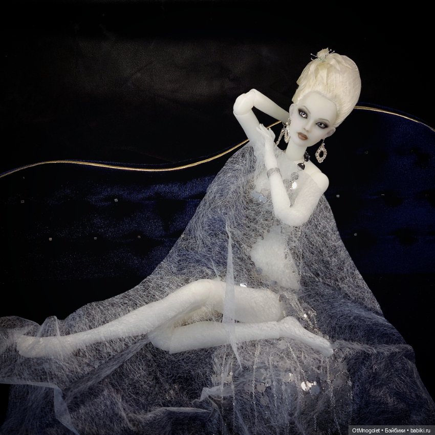 Белая вдова Ot Mnogolet — Авторские куклы BJD (фото 8)