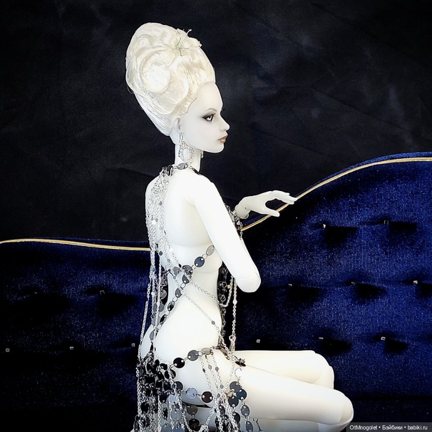 Белая вдова Ot Mnogolet — Авторские куклы BJD (фото 7)