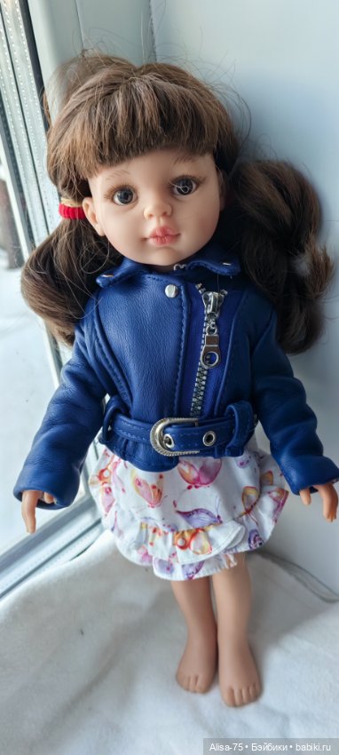 Куртка косуха для Паолы — Одежда для кукол