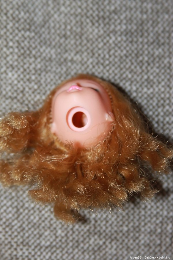 Голова винтажной подружки Дженни Энни компании Такара (фото 3)