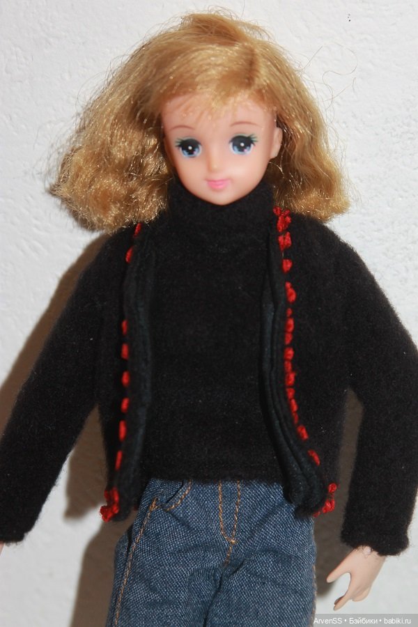 Голова винтажной подружки Дженни Энни компании Такара (фото 4)