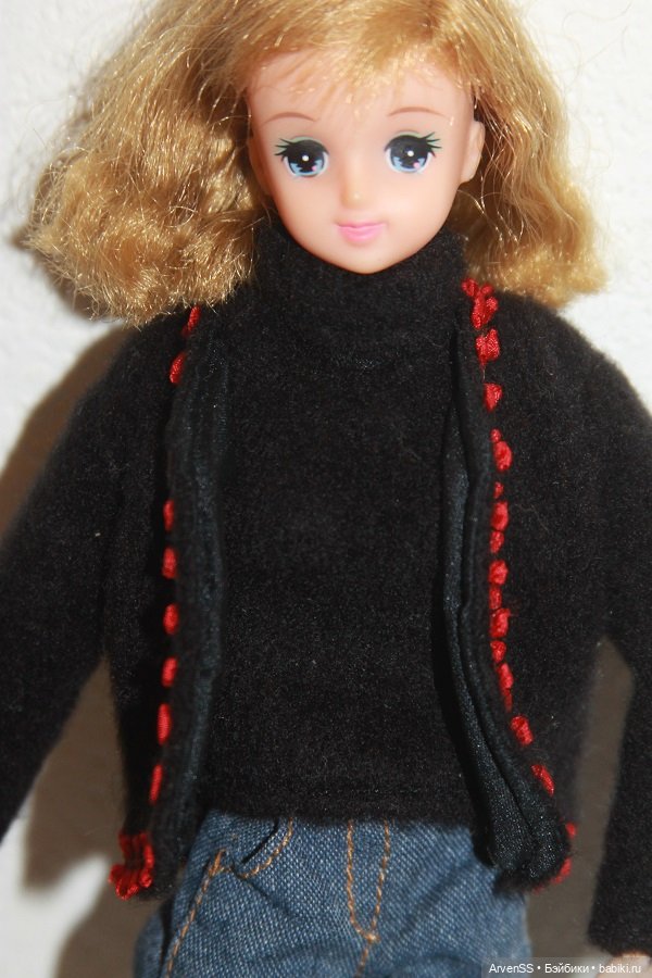 Голова винтажной подружки Дженни Энни компании Такара (фото 5)