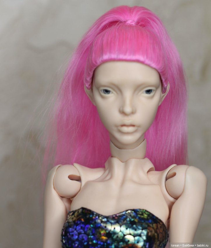 Парик хвост из ангорской козы для Pasha Pasha mini (Паша мини) (фото 2)