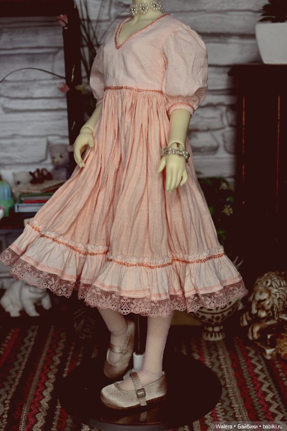 Платье на МСД — Одежда для BJD (фото 2)