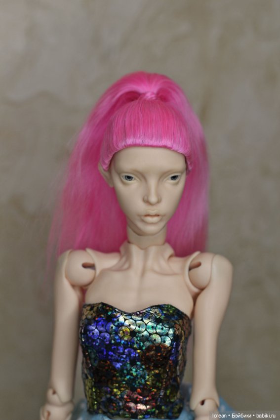 Парик хвост из ангорской козы для Pasha Pasha mini (Паша мини) (фото 6)