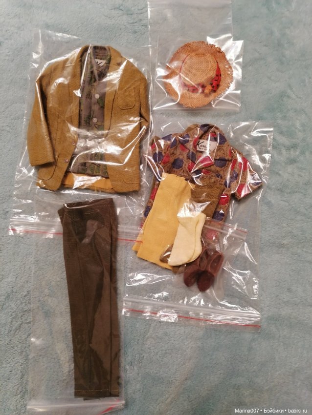 Два винтажных аутфита на Кена 1961г. в отличном состоянии