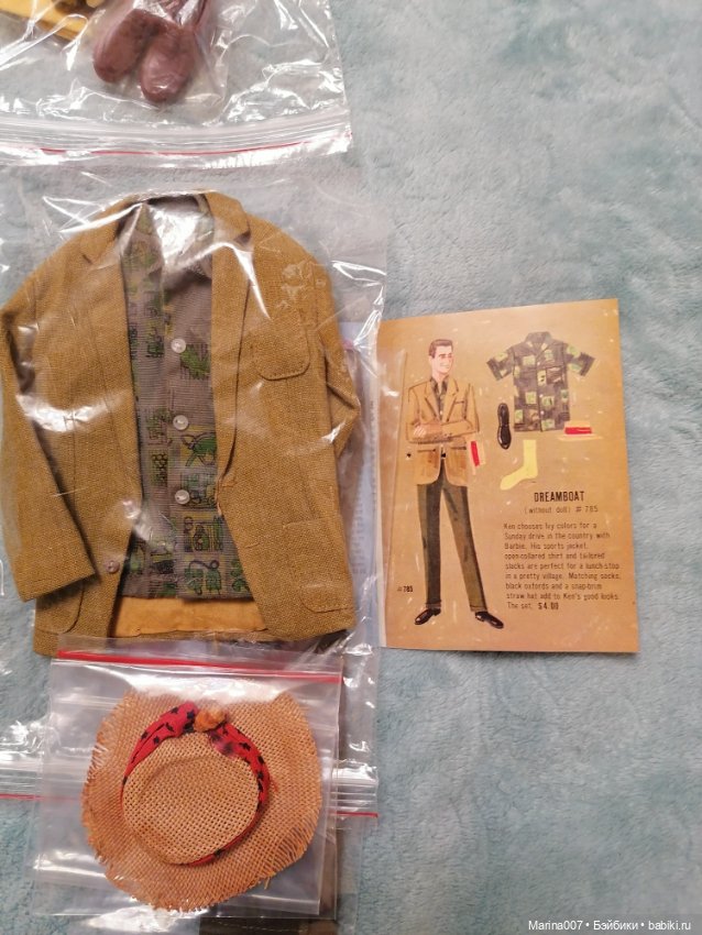 Два винтажных аутфита на Кена 1961г. в отличном состоянии