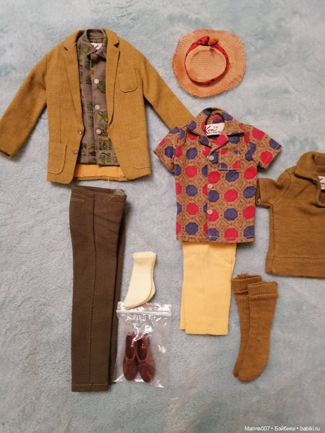 Два винтажных аутфита на Кена 1961г. в отличном состоянии
