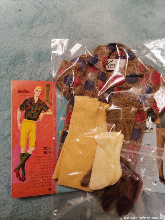 Два винтажных аутфита на Кена 1961г. в отличном состоянии