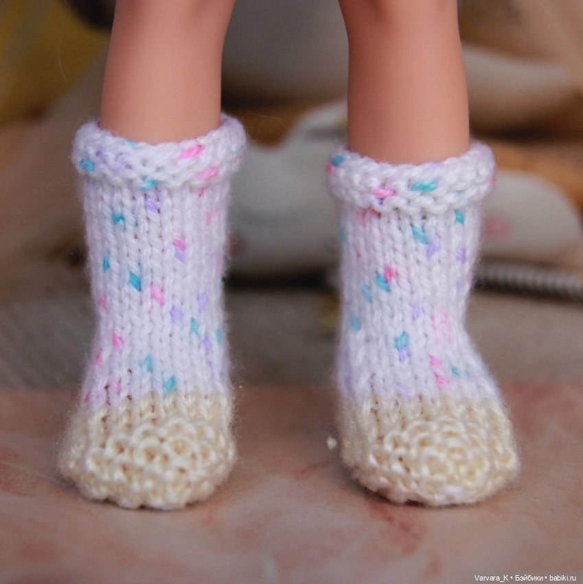 Комплект для Paola Reina 32 см, платье и сапожки, № 2 (фото 3)