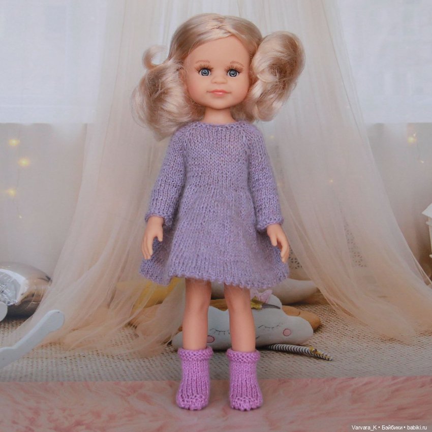 Комплект для Paola Reina 32 см, платье и сапожки, № 3 (фото 2)
