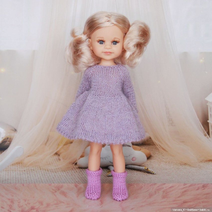 Комплект для Paola Reina 32 см, платье и сапожки, № 3 (фото 7)