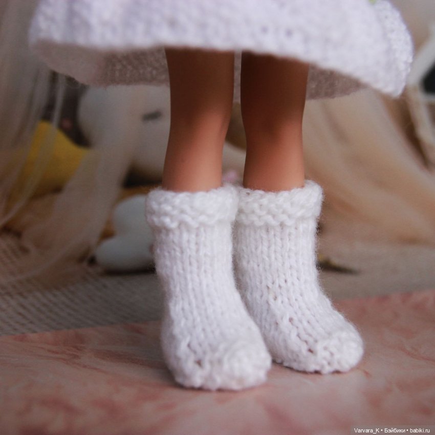 Комплект для Paola Reina 32 см, платье и сапожки, № 4 (фото 5)