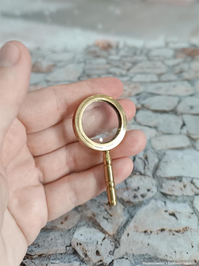 Лупа и армиллярная сфера, латунь (фото 5)