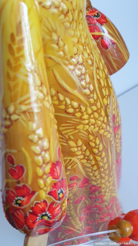 Кукла деревянная Тверской узор (фото 2)