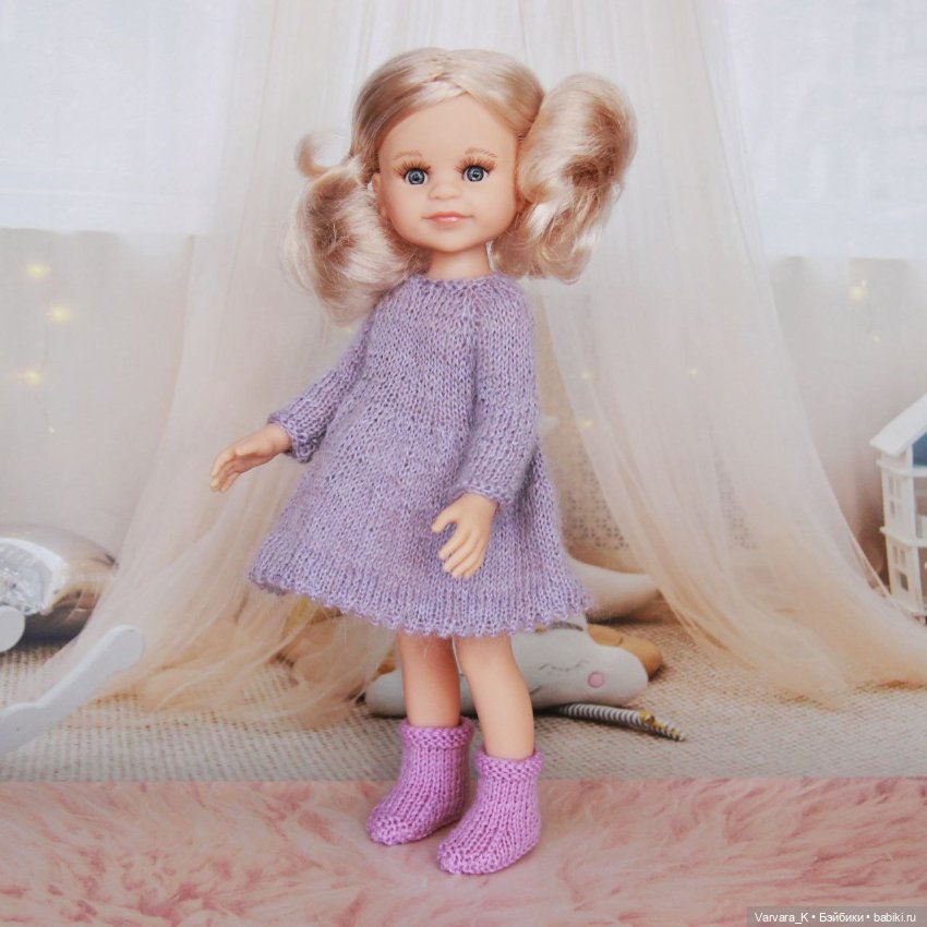 Комплект для Paola Reina 32 см, платье и сапожки, № 3 (фото 3)