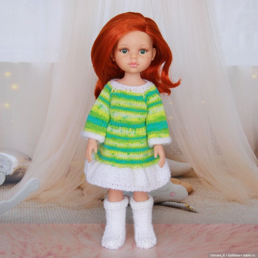 Комплект для Paola Reina 32 см, платье и сапожки, № 4