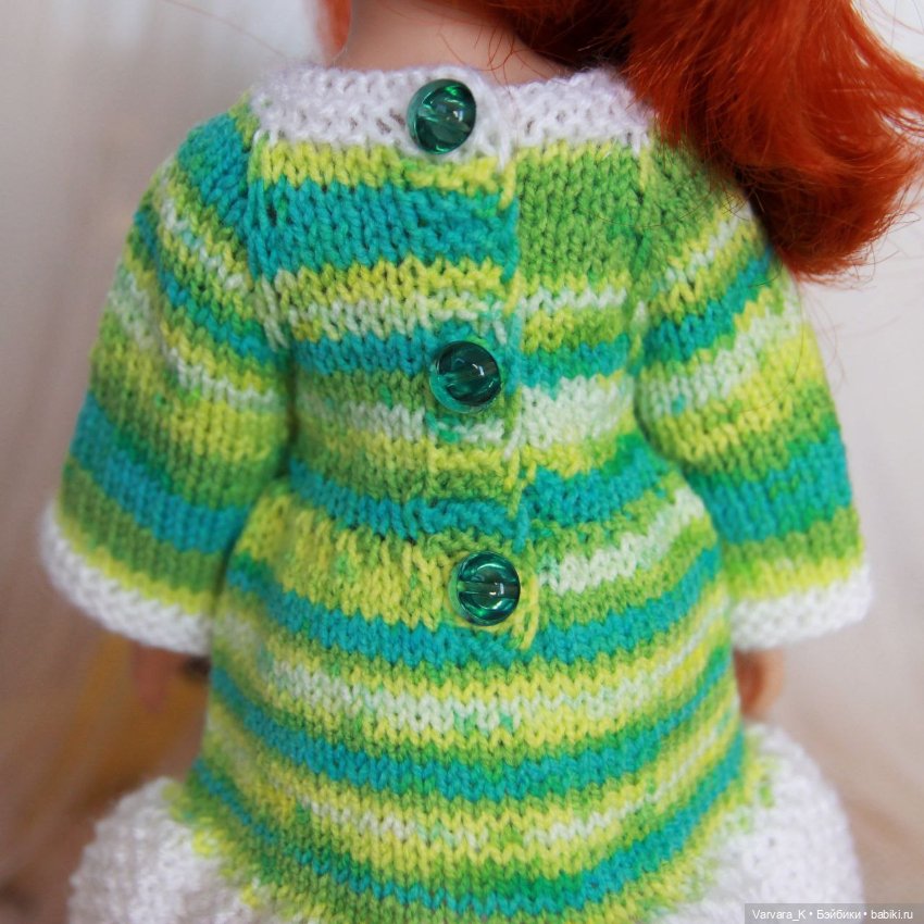 Комплект для Paola Reina 32 см, платье и сапожки, № 4 (фото 8)