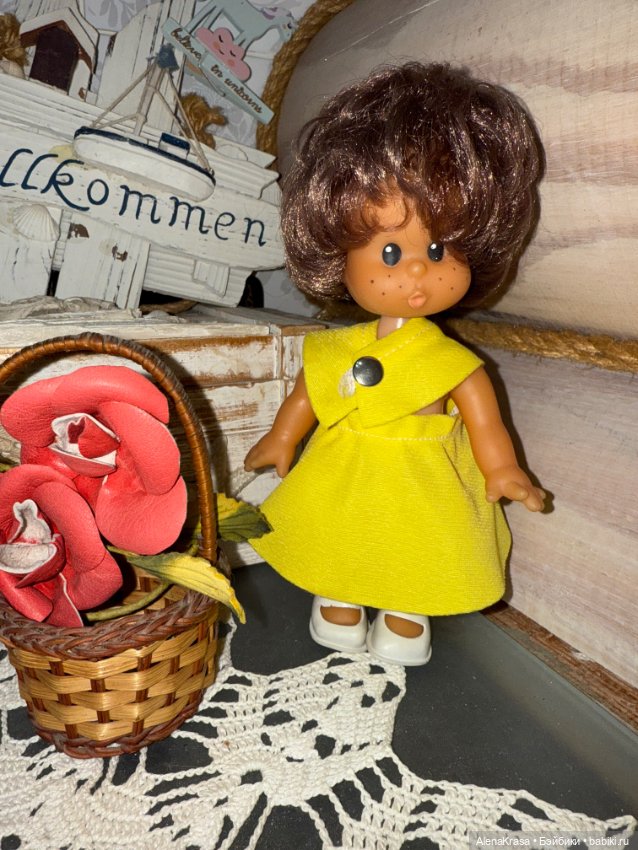 Кукла ГДР косолапка — Винтажные куклы и игрушки детства
