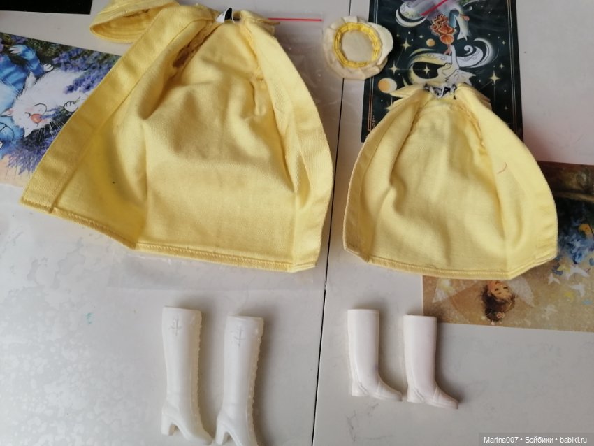 Лот винтажных аутфитов 60 годов для Барби и Скиппер (фото 2)