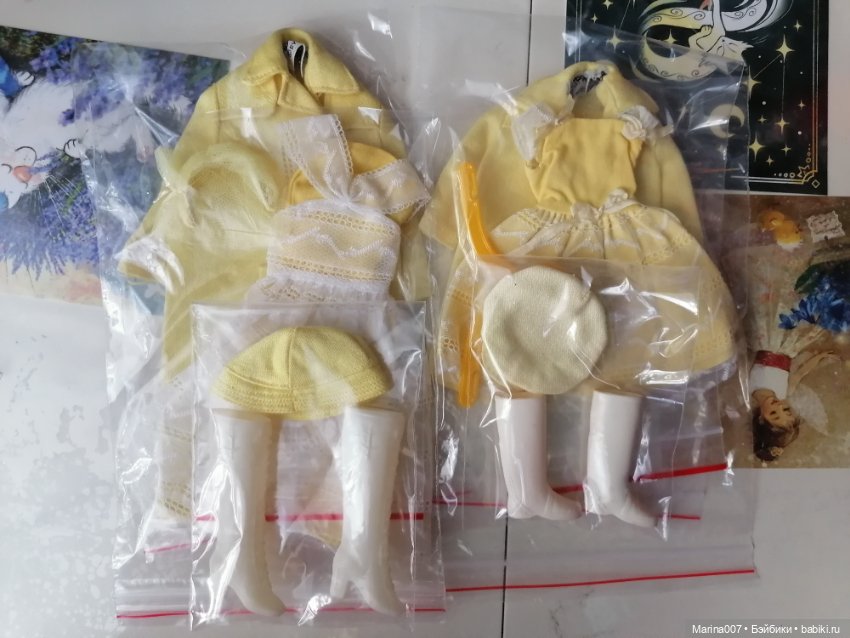 Лот винтажных аутфитов 60 годов для Барби и Скиппер (фото 9)