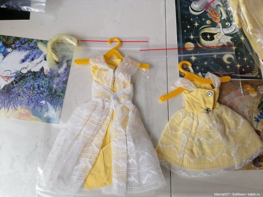 Лот винтажных аутфитов 60 годов для Барби и Скиппер (фото 7)