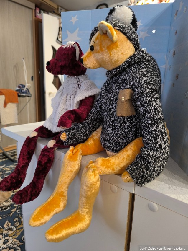 Мишки ищут дом — Авторские игрушки (фото 2)