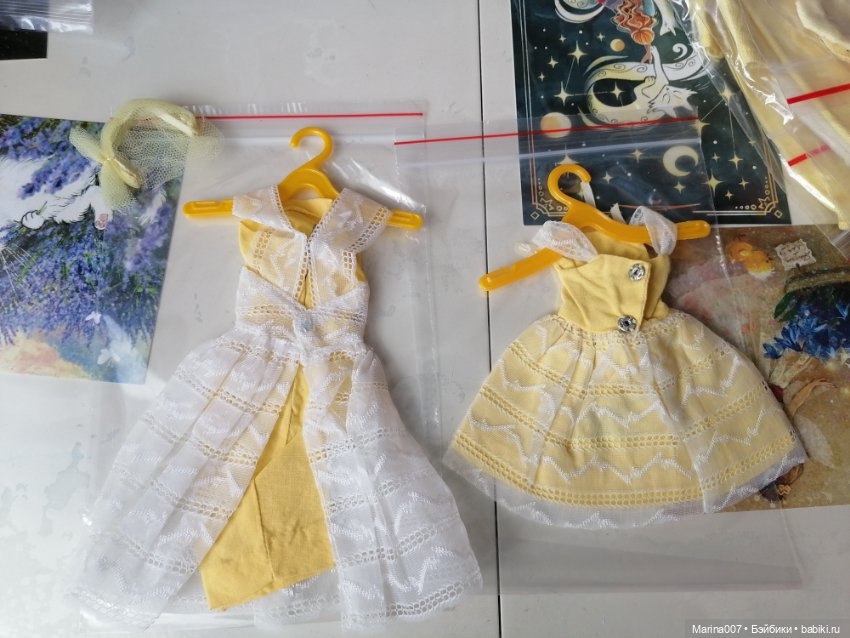 Лот винтажных аутфитов 60 годов для Барби и Скиппер (фото 6)