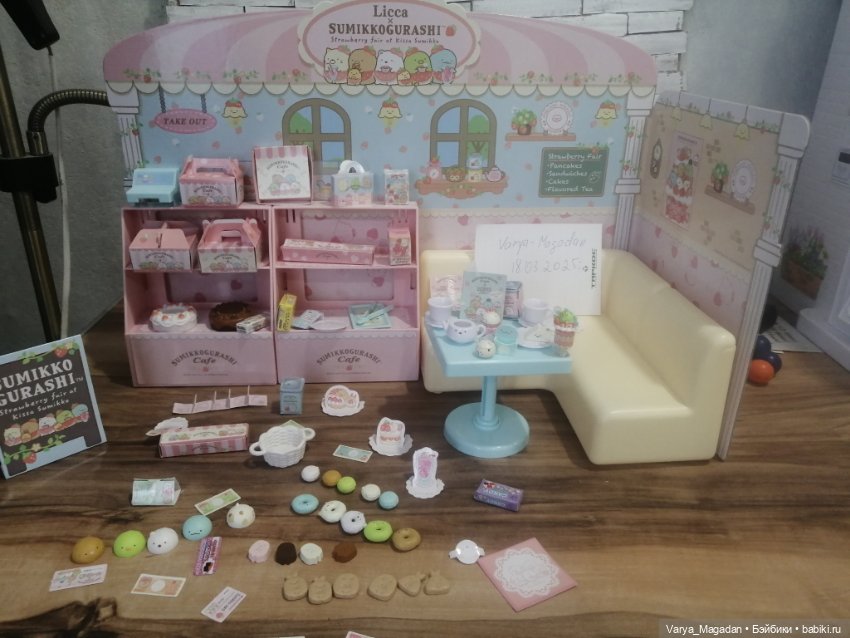 Licca Ликка кафе сладостей (фото 3)
