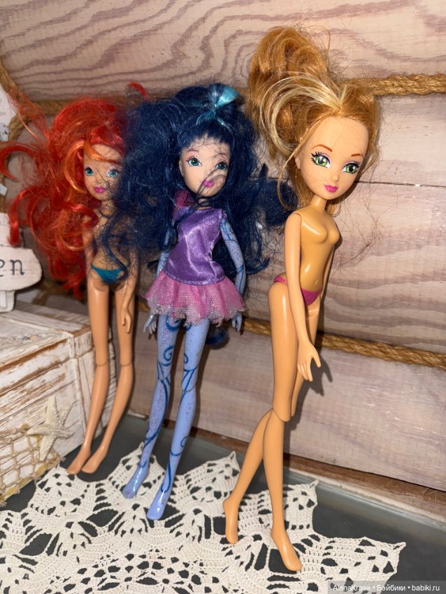 Лот игровых кукол Винс и другие