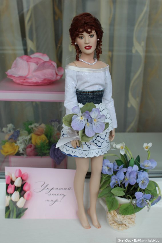 Кукла Роуз Франклин Минт — Фэшн (фото 2)