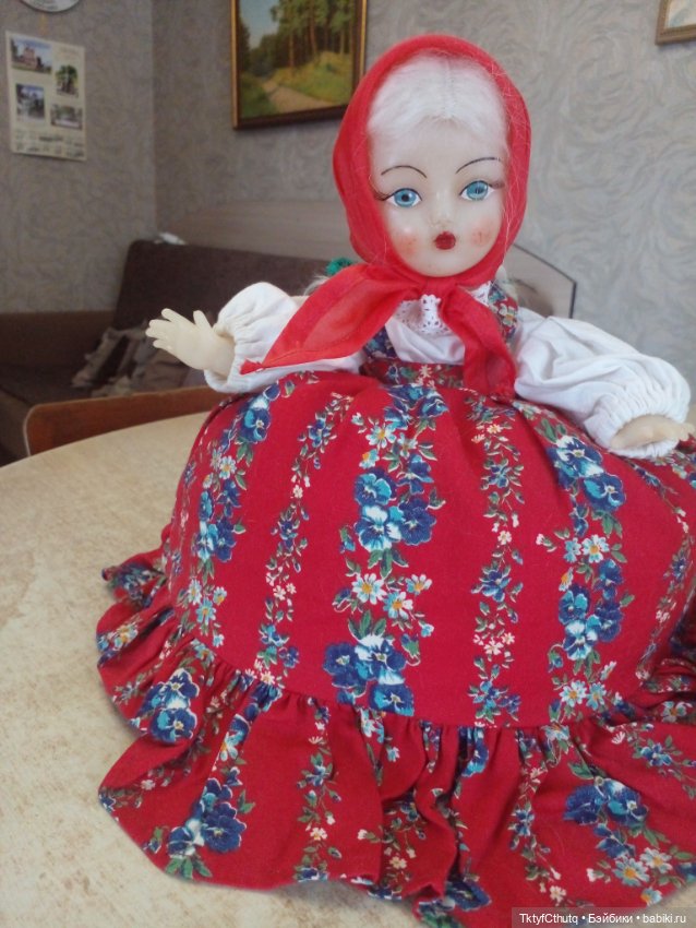Кукла на чайник — Винтажные куклы и игрушки детства (фото 2)