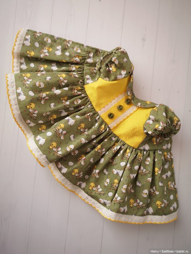 Платье для кукол Meadoudolls moppets (фото 4)