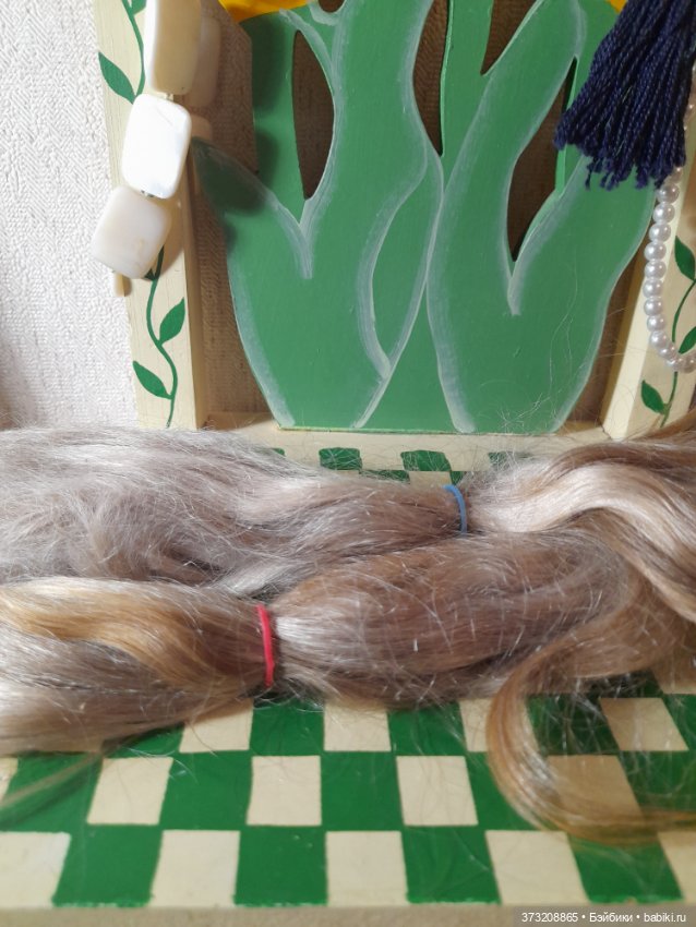 Волосы для изготовления паричков