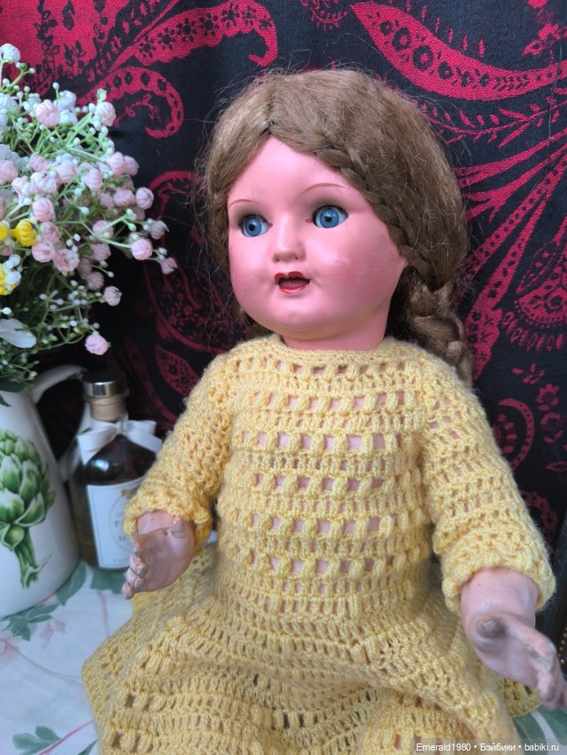 Немецкая кукла композит — Антикварные куклы (фото 2)