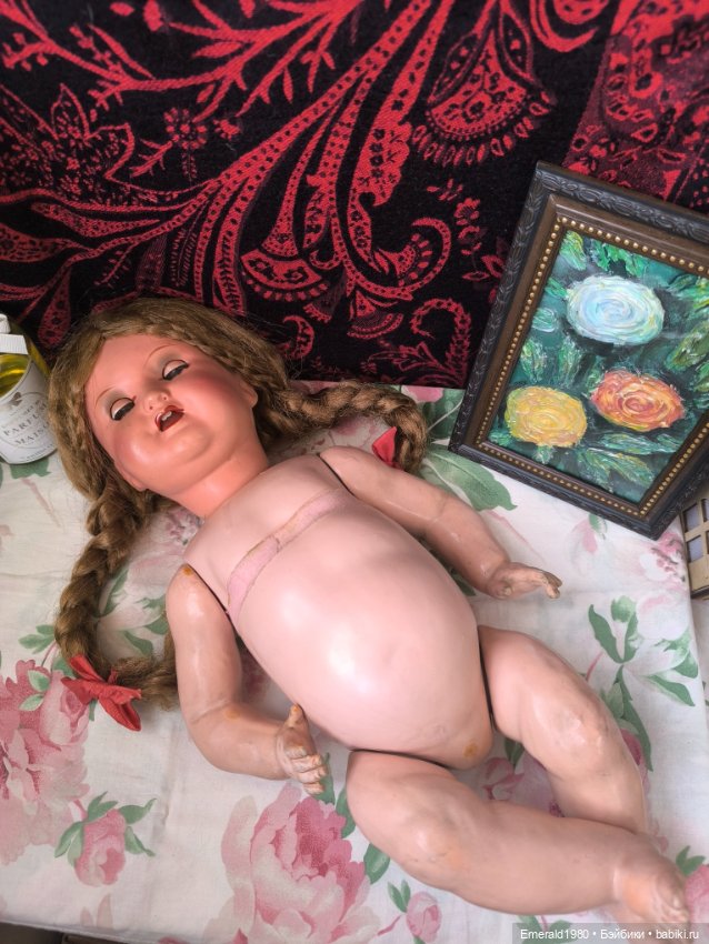 Немецкая кукла композит — Антикварные куклы (фото 6)